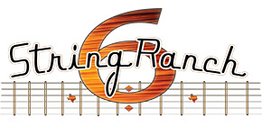 6 String Ranch Recording Studio and Guitar School Logo