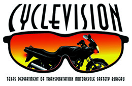 CycleVision Logo for the Texas Dept. of Transportation Motorcycle Safety Bureau