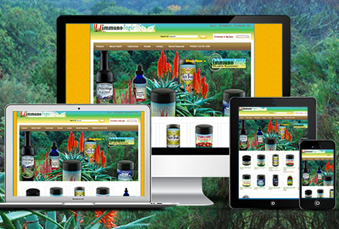 Immunologic Product Website  by Glaze Studios, LLC
